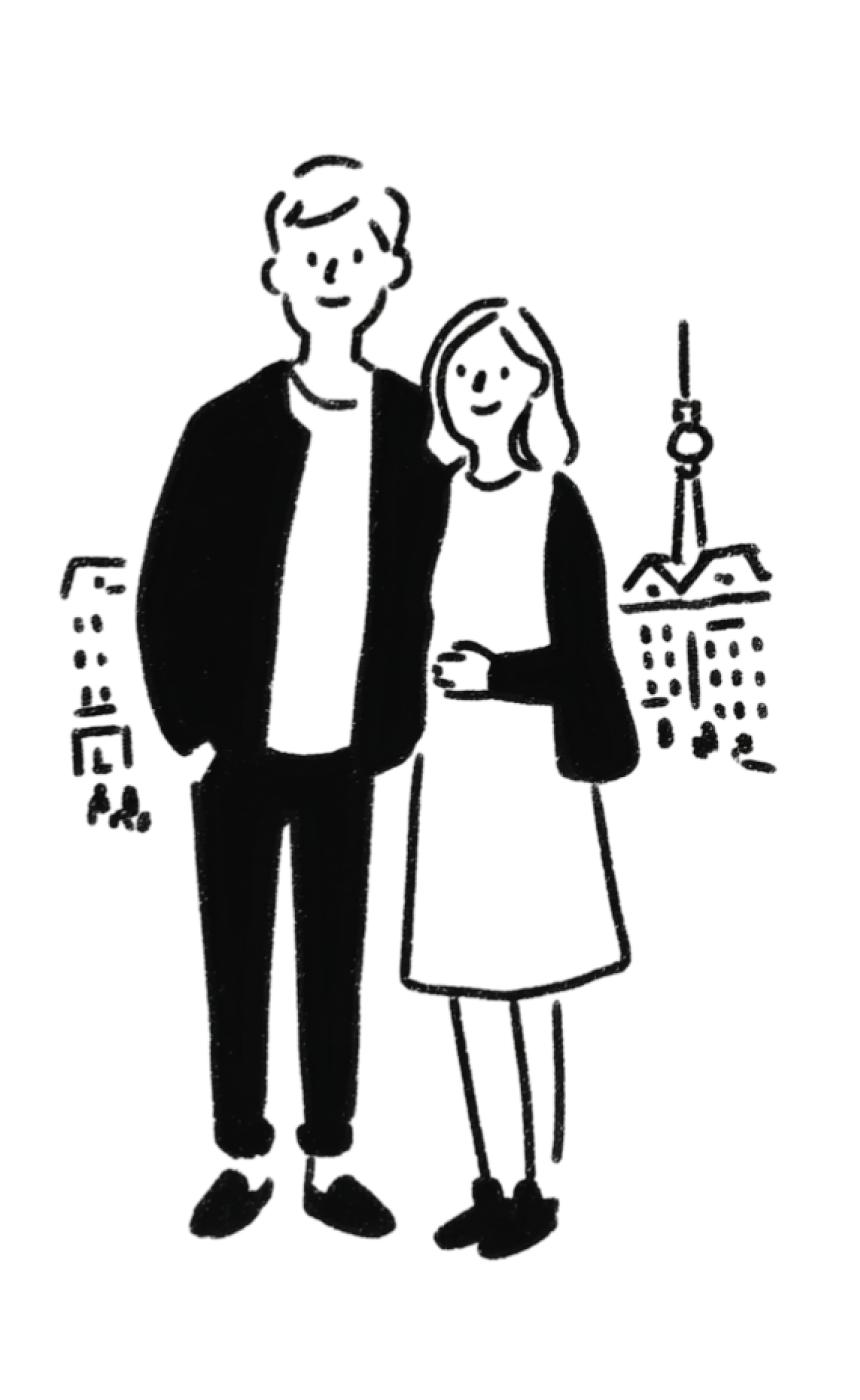 A family in Berlin